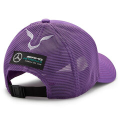 Кепка Mercedes AMG Petronas F1 Lewis Hamilton Trucker 69835-uniw цена и информация | Мужские шарфы, шапки, перчатки | 220.lv