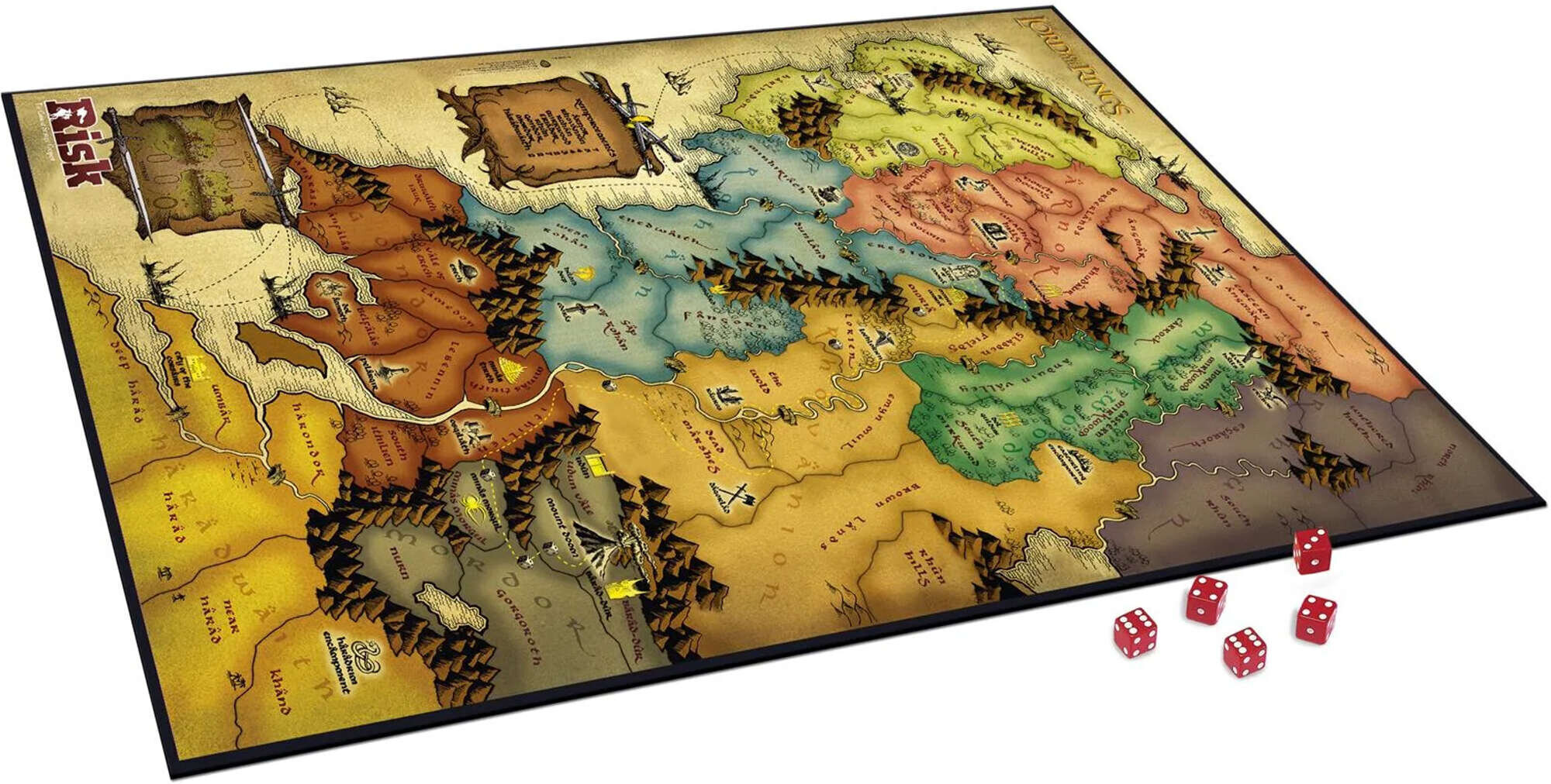 Galda spēle The Lord of the Ring Risk cena un informācija | Galda spēles | 220.lv