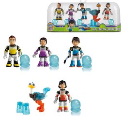 5 figūriņu komplekts IMC Toys Miles and Friends cena un informācija | Rotaļlietas zēniem | 220.lv
