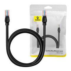 Сетевой кабель Baseus Ethernet CAT5, 1,5 м (черный) цена и информация | Кабели и провода | 220.lv