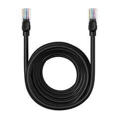 Сетевой кабель Baseus Ethernet CAT5, 10 м (черный) цена и информация | Кабели и провода | 220.lv