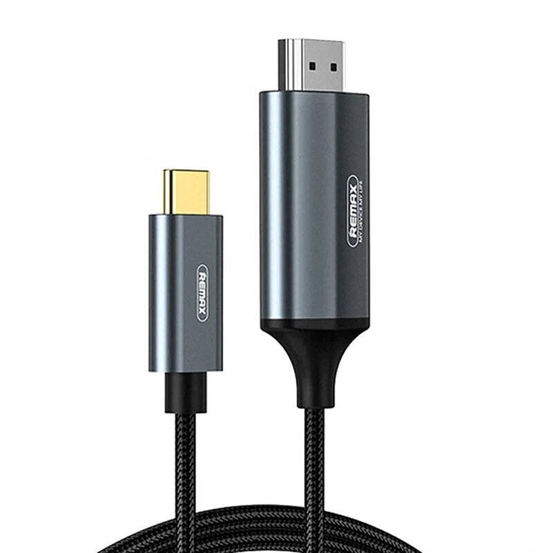 Remax HDMI/USB-C, 1.8 m цена и информация | Kabeļi un vadi | 220.lv