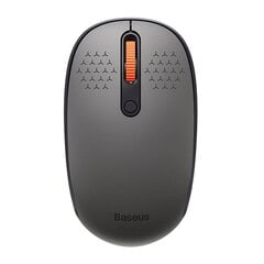 Wireless mouse Baseus F01B Tri-mode 2.4G BT 5.0 1600 DPI (frosted grey) цена и информация | Мыши | 220.lv