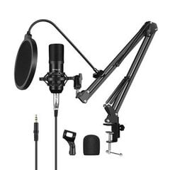 Condenser microphone Puluz PU612B Studio Broadcast цена и информация | Микрофоны | 220.lv