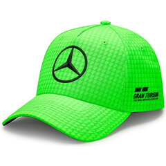 Cepure ar nagu Mercedes AMG Petronas F1 Lewis Hamilton 2023 70838-uniw cena un informācija | Vīriešu cepures, šalles, cimdi | 220.lv
