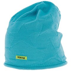 Cepure meitenēm Viking Jr 201/23/4567/70, zila cena un informācija | Cepures, cimdi, šalles meitenēm | 220.lv