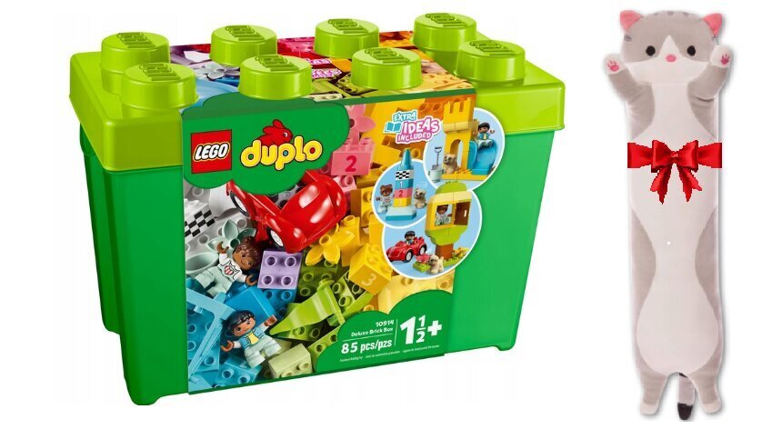 10914 Lego Duplo Deluxe un plīša spilvena kaķis цена и информация | Konstruktori | 220.lv