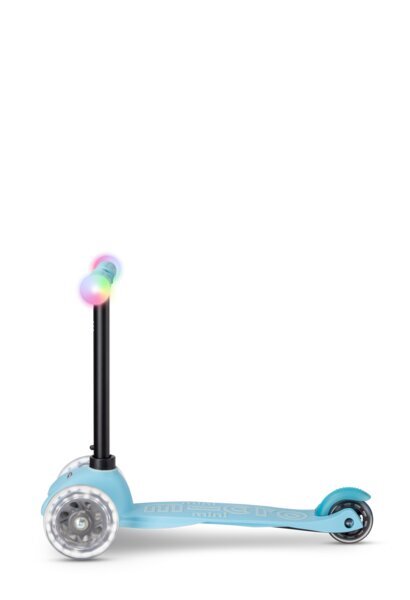Bērnu skrejritenis Micro Mini2Grow Magic LED, zils cena un informācija | Skrejriteņi | 220.lv