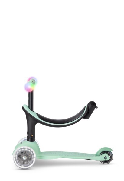 Bērnu skrejritenis Micro Mini2Grow Magic LED, zaļš цена и информация | Skrejriteņi | 220.lv