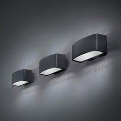 Ideal Lux lampa Andromeda Ap1 Antracite 61580 цена и информация | Настенные светильники | 220.lv