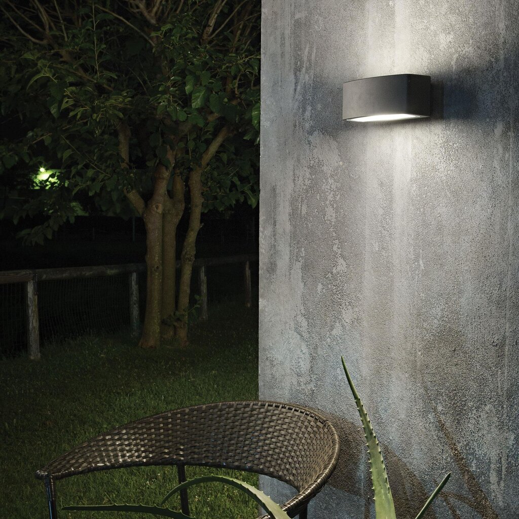 Ideal Lux lampa Andromeda Ap1 Antracite 61580 cena un informācija | Sienas lampas | 220.lv