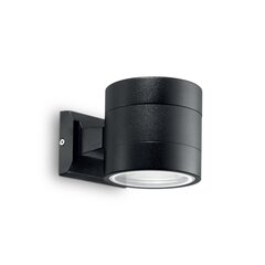 Ideal Lux lampa Snif Ap1 Round Nero 61450 cena un informācija | Sienas lampas | 220.lv