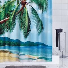 Dušas aizkars Ridder Palm Beach, 180x200 cm цена и информация | Аксессуары для ванной комнаты | 220.lv