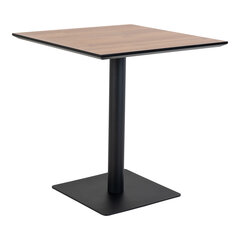 Обеденный стол, дуб, 70x70 см цена и информация | Кухонные и обеденные столы | 220.lv