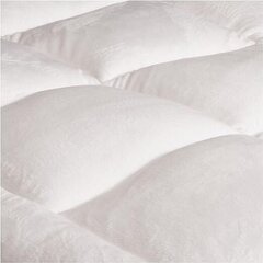 Наматрасник 90x190 см Underlay Plush White цена и информация | Простыни | 220.lv