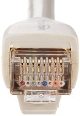 LAN RJ45 Cat-7 Сетевой кабель Ethernet 4,6 м Белый цена и информация | Кабели и провода | 220.lv