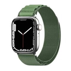 Браслет Techsuit Watchband Apple Watch 1 / 2 / 3 / 4 / 5 / 6 / 7 / SE / 8 (38 / 40 / 41mm) Army Красный цена и информация | Аксессуары для смарт-часов и браслетов | 220.lv