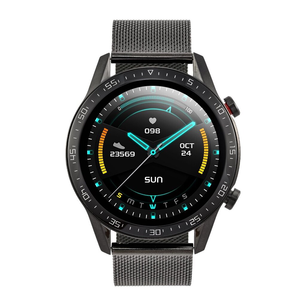 Watchmark Outdoor WL13 Black Mesh cena un informācija | Viedpulksteņi (smartwatch) | 220.lv
