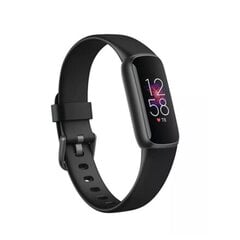 Fitbit Luxe Black цена и информация | Смарт-часы (smartwatch) | 220.lv