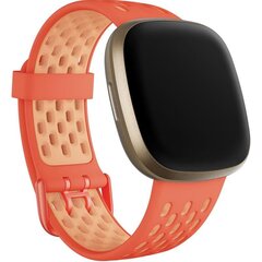 Fitbit Sport Band L Melon/Rose цена и информация | Аксессуары для смарт-часов и браслетов | 220.lv