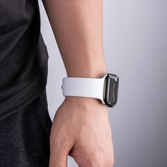 Hoco Apple Watch 38/40/41mm WA01 white cena un informācija | Viedpulksteņu un viedo aproču aksesuāri | 220.lv