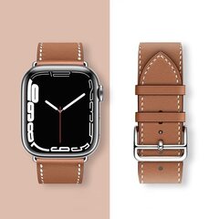 Hoco Apple Watch 38/40/41mm WA17 brown cena un informācija | Viedpulksteņu un viedo aproču aksesuāri | 220.lv