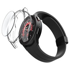 Spigen Thin Fit Sam Galaxy Watch 5 Pro 45mm + szkło hartowane crystal clear ACS05400 цена и информация | Аксессуары для смарт-часов и браслетов | 220.lv