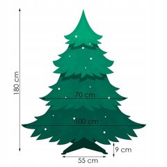 Искусственная рождественская ёлка Springos, 1.80 м цена и информация | Искусственные елки | 220.lv