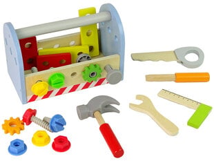 Деревянный ящик для инструментов цена и информация | Развивающие игрушки | 220.lv