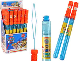 Ziepju burbuļi Paw Patrol, 120 ml, apelsīnu krāsā cena un informācija | Ūdens, smilšu un pludmales rotaļlietas | 220.lv