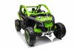 Divvietīgs bērnu elektromobilis Buggy Maverick Turbo RR, zaļš цена и информация | Bērnu elektroauto | 220.lv