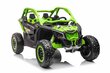 Divvietīgs bērnu elektromobilis Buggy Maverick Turbo RR, zaļš цена и информация | Bērnu elektroauto | 220.lv