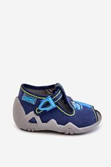 Комнатные тапочки для мальчика Befado SA 23701-150, синие цена и информация | Детские тапочки, домашняя обувь | 220.lv