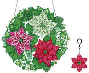 Крупные подвесные цветы с подсветкой цена и информация | Алмазная мозаика | 220.lv