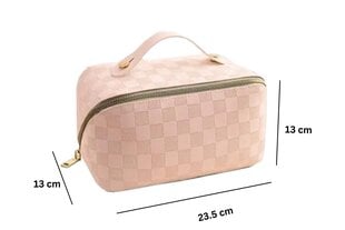 Rozā kosmētikas somiņa, Duravire, 23,5 x 13 x 13 cm cena un informācija | Kosmētikas somas, spoguļi | 220.lv