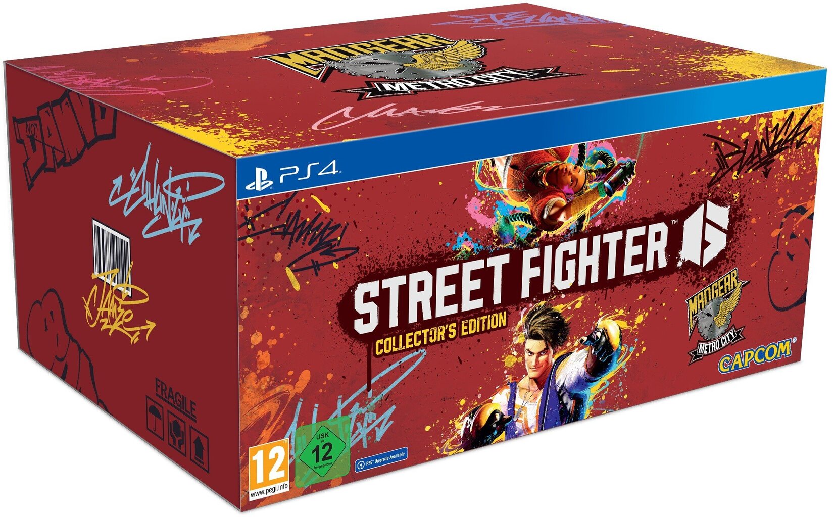 Street Fighter 6 - Mad Gear Box | Collectors Edition + Preorder Bonus cena un informācija | Datorspēles | 220.lv