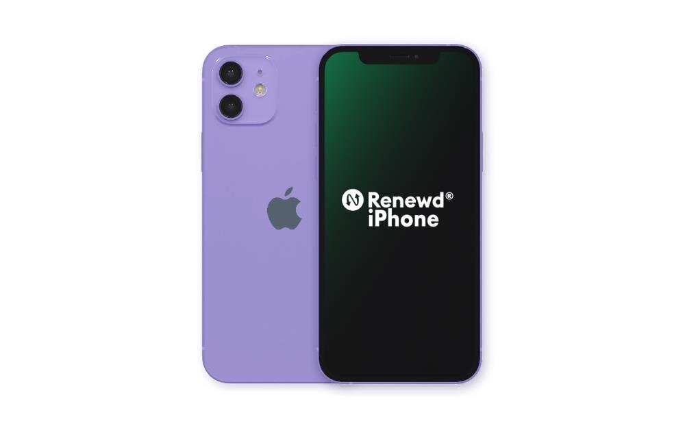 Renewd® Apple iPhone 12 128GB RND-P199128 Purple cena un informācija | Mobilie telefoni | 220.lv