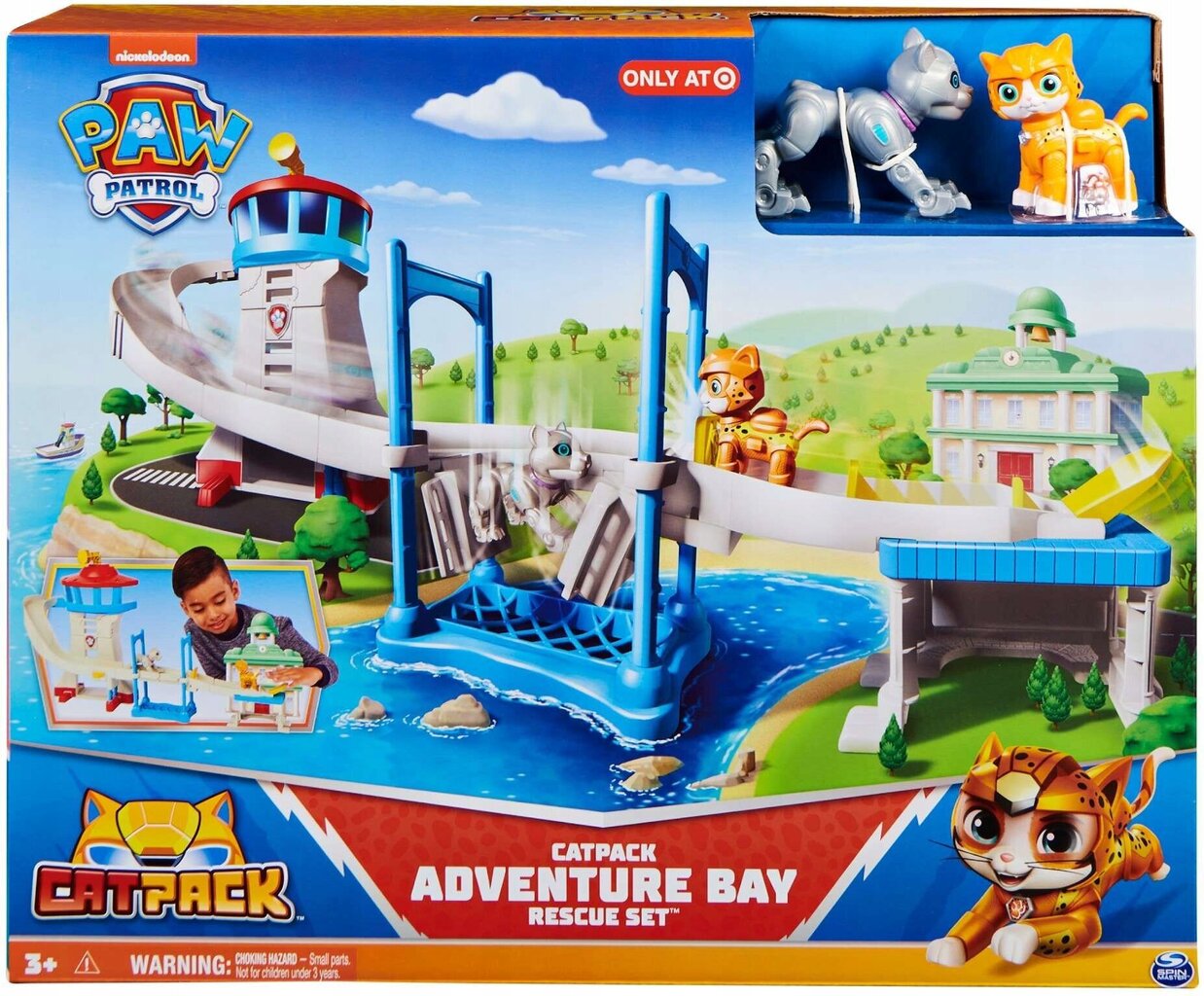 Komplekts Cat Adventure Bay SpinMaster цена и информация | Attīstošās rotaļlietas | 220.lv