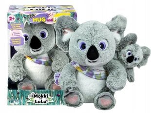 Interaktīva koala Mokki un mazulis Lulu, pelēks cena un informācija | Rotaļlietas zīdaiņiem | 220.lv