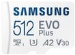 Samsung Micro Sdxc Evo+ 512gb/v30 W/a Mb-mc512ka/eu цена и информация | Atmiņas kartes fotokamerām | 220.lv