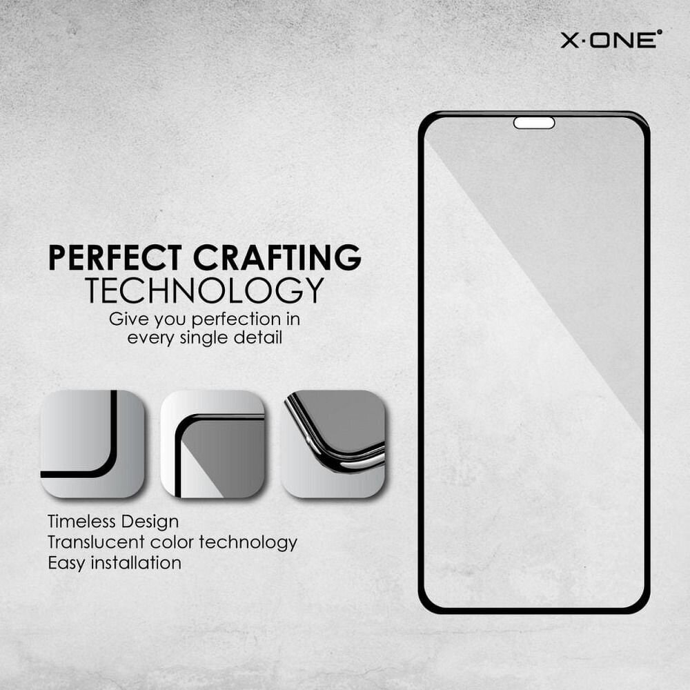 X-ONE iPhone X/Xs цена и информация | Ekrāna aizsargstikli | 220.lv