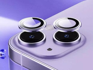 Защитное стекло WiWU Lens Guard Easy Install для iPhone 14/14Plus Purple цена и информация | Защитные пленки для телефонов | 220.lv