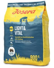 Josera Light & Vital, 5x900 g cena un informācija | Sausā barība suņiem | 220.lv