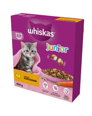 Whiskas для молодых кошек с курицей, 5х800 г цена и информация | Сухой корм для кошек | 220.lv