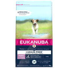 Eukanuba suņiem ar zivīm, 3 kg цена и информация |  Сухой корм для собак | 220.lv