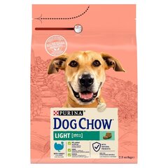 Purina Dog Chow Light ar tītaru, 2,5 kg цена и информация | Сухой корм для собак | 220.lv
