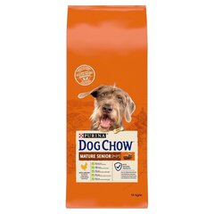Purina Dog Chow Mature Senior ar vistu, 14 kg cena un informācija | Sausā barība suņiem | 220.lv