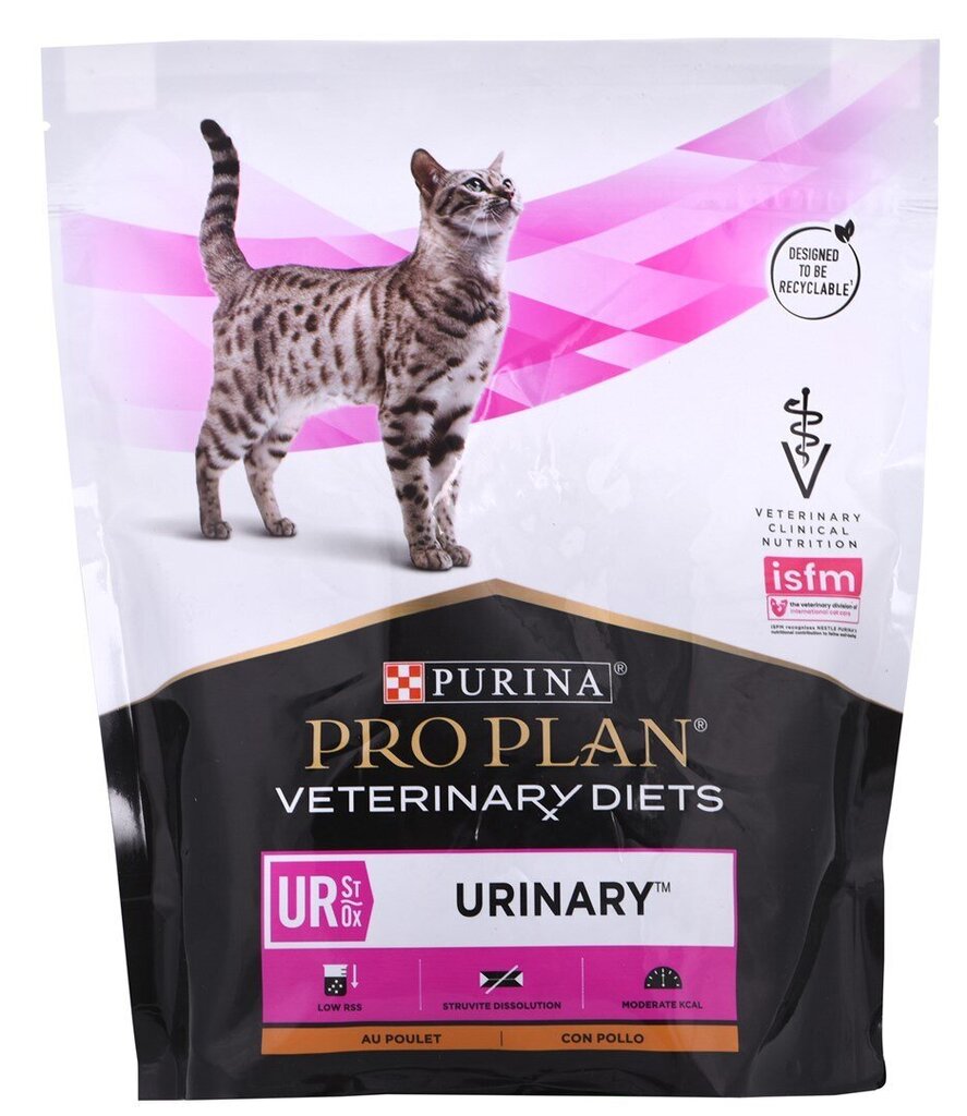 PurinaPVD Feline Urinary kaķiem ar vistu, 350 g цена и информация | Sausā barība kaķiem | 220.lv