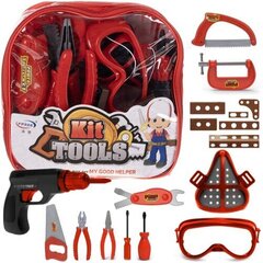 Детский игровой набор с инструментами в рюкзаке цена и информация | Игрушки для мальчиков | 220.lv