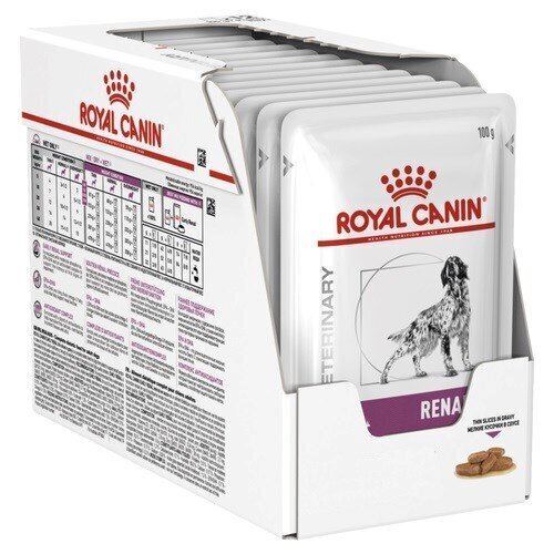 Royal Canin Renal suņiem ar nieru mazspēju, 12x100 g cena un informācija | Sausā barība suņiem | 220.lv